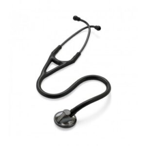Стетоскоп серії Littmann® Master Cardiology™, чорний із головкою та наголів'ям димчастого кольору