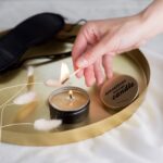 Масажна свічка Bijoux Indiscrets Scented Massage Candle (35 г), жасмин-троянда