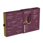 Вакуумний стимулятор для точки G та клітора з вібрацією Womanizer OG Aubergine, 12 рівнів, 3 режими