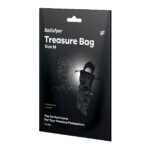 Мішок для секс-іграшок Satisfyer Treasure Bag M, чорний, на шнурку