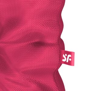 Мішечок для секс-іграшок Satisfyer Treasure Bag XL, рожевий, на шнурку