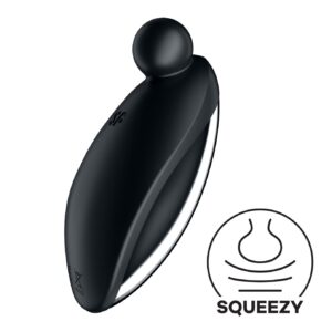 Вібратор для зовнішньої стимуляції Satisfyer Spot On 2 Black, гнучкий відросток
