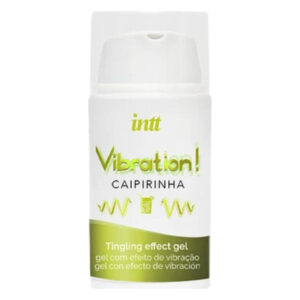 Рідкий вібратор Intt Vibration Caipirinha (15 мл), густий гель, дуже смачний, діє до 30 хвилин