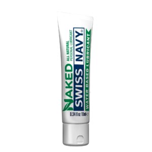 Лубрикант на водній основі Swiss Navy NAKED All Natural, 10 мл, для чутливої шкіри
