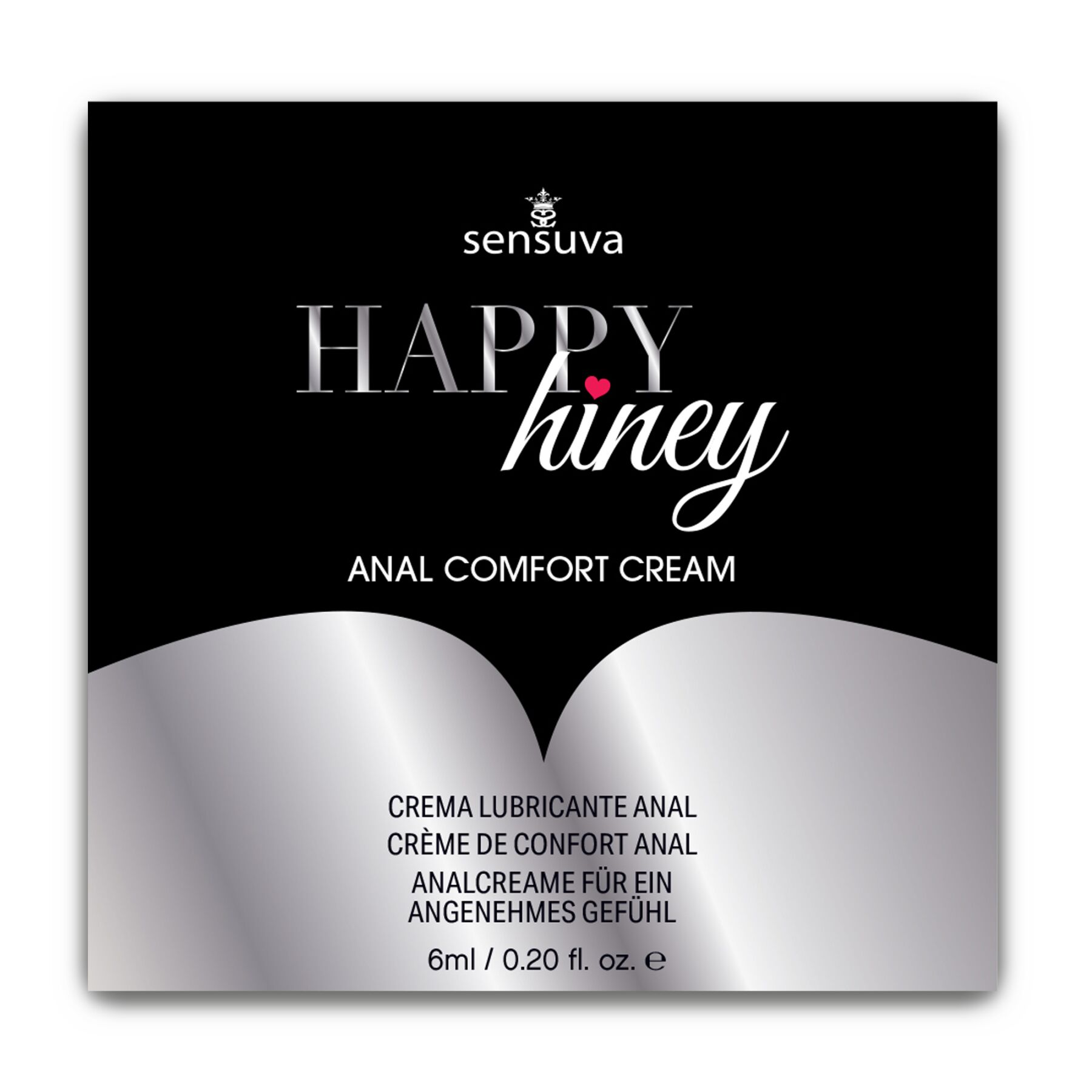 Пробник розслаблювального анального крему Sensuva Happy Hiney (6 мл) Пробник розслаблювального анального крему Sensuva Happy Hiney (6 мл)