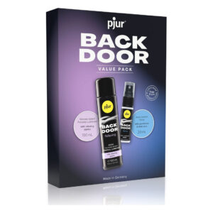 Подарунковий набір pjur BACK DOOR Value Pack: силіконова змазка 100 мл та розслаблювальний спрей 20