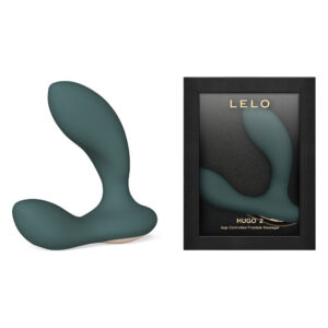 Смарт-масажер простати LELO Hugo 2 Green, 2 мотори, підвищена потужність