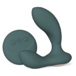 Масажер простати LELO Hugo 2 Remote Green, 2 мотори, пульт ДК