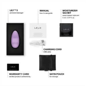 Мінівібратор для клітора LELO Lily 3 Calm Lavender, 10 режимів