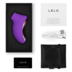 Звуковий стимулятор клітора LELO SONA 2 Travel Purple, тревел-версія, 12 режимів