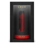 Смарт-мастурбатор LELO F1S V3 XL Red, збільшений, 2 мотори, 8 режимів, стимуляція звуковими хвилями
