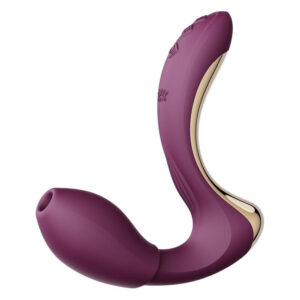 Вібратор-пульсатор з вакуумною насадкою Zalo – Talis G-Spot PulseWave Vibrator Velvet Purple
