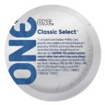 Презерватив ONE Classic Select Artist Collection, 1 шт, гладенький, зі змазкою, дизайнерське паковання