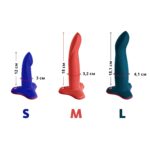Фалоімітатор Fun Factory LIMBA FLEX M, кораловий, гнучкий, з ефектом пам’яті, підходить для точки G