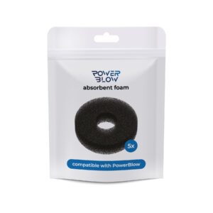 Поглинальна губка Kiiroo Powerblow Absorbent Foam 5 шт, для вакуумної насадки Powerblow