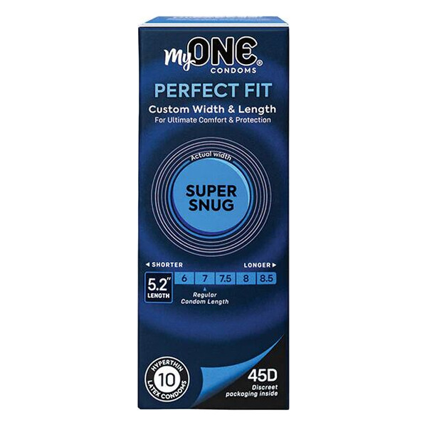 Презервативи MyONE Super Snug 10 шт, картонна коробка Презервативи MyONE Super Snug 10 шт, картонна коробка