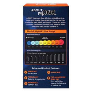 Презервативи MyONE Extra Wide 10 шт, картонна коробка