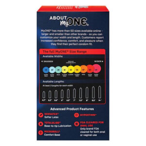Презервативи MyONE Super Wide 10 шт, картонна коробка
