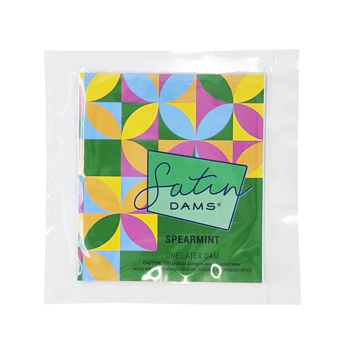 Латексна серветка Satin Dams Spearmint 1 шт Латексна серветка Satin Dams Spearmint 1 шт