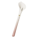 Розкішний вібромасажер Zalo – Calla Blossom Pink, двосторонній, 2 мотори