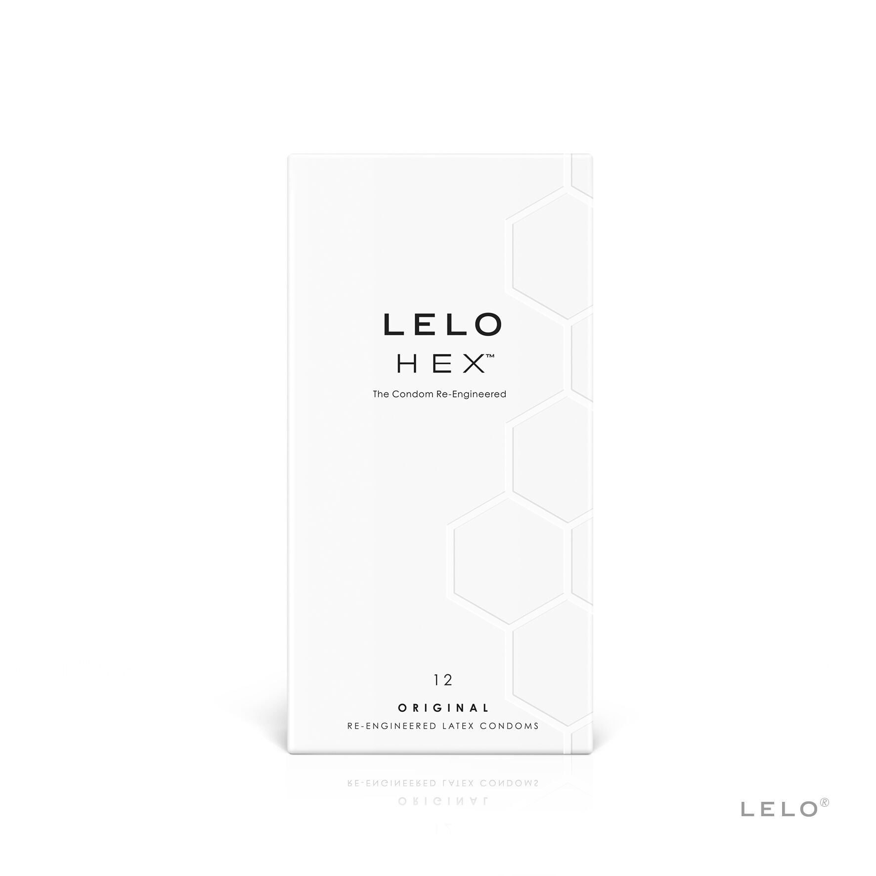 Презервативи LELO HEX Condoms Original 12 Pack, тонкі та суперміцні Презервативи LELO HEX Condoms Original 12 Pack, тонкі та суперміцні