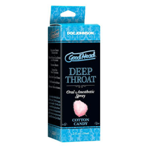 Спрей для мінету Doc Johnson GoodHead DeepThroat Spray - Cotton Candy 59 мл для глибокого мінету