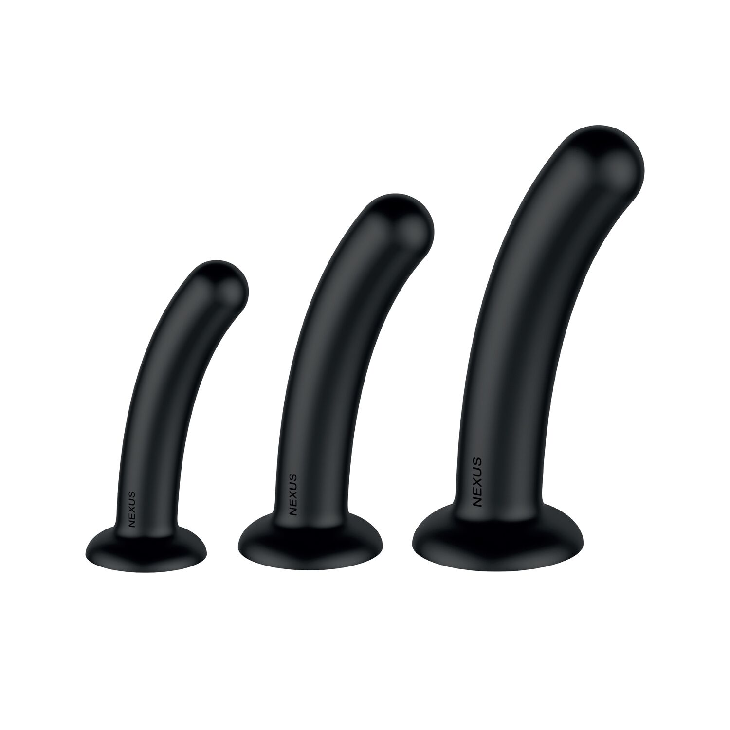 Набір дилдо Nexus Dilating Set (17 см, 15 см, 12,5 см) Набір дилдо Nexus Dilating Set (17 см, 15 см, 12,5 см)