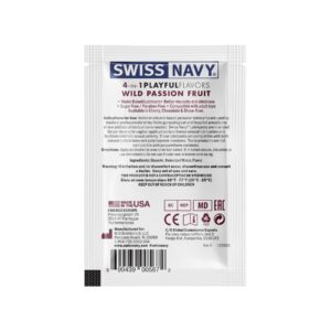 Пробник Swiss Navy 4 in 1 Wild Passion Fruit 5 мл