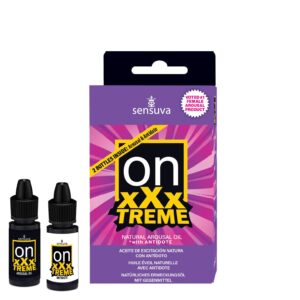 Краплі для клітора Sensuva On xXxTREME Arousal Oil (5 мл) with Antidote (5 мл) + антидот