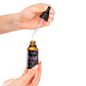 Краплі для клітора Orgie Orgasm Drops, 30 мл, ефект розігріву та охолодження