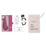 Мінівібратор Womanizer Vibe Dusky Pink, 3 авторежими + 10 рівнів інтенсивності
