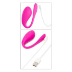 Смарт-віброяйце We-Vibe Jive 2 Electric Pink, пульт ДК, до 4 годин роботи