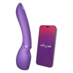 Смарт-вібромасажер We-Vibe Wand 2 Purple, функція Smart Silence