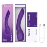 Смарт-вібромасажер We-Vibe Wand 2 Purple, функція Smart Silence