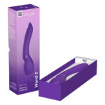 Смарт-вібромасажер We-Vibe Wand 2 Purple, функція Smart Silence