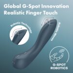 Стимулятор точки G Satisfyer G-Spot Wave 4, ефект пестощів пальчиком, 12 режимів