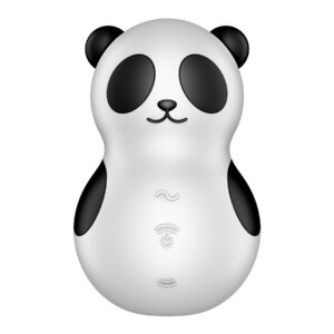 Вакуумний стимулятор з вібрацією Satisfyer Pocket Panda, 12 режимів вібрації, 11 рівнів вакууму