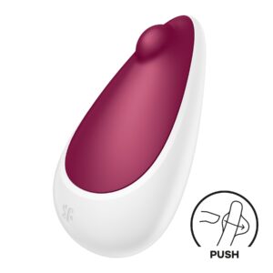 Вібратор Satisfyer Spot On 3 Berry, та потужний, 12 режимів