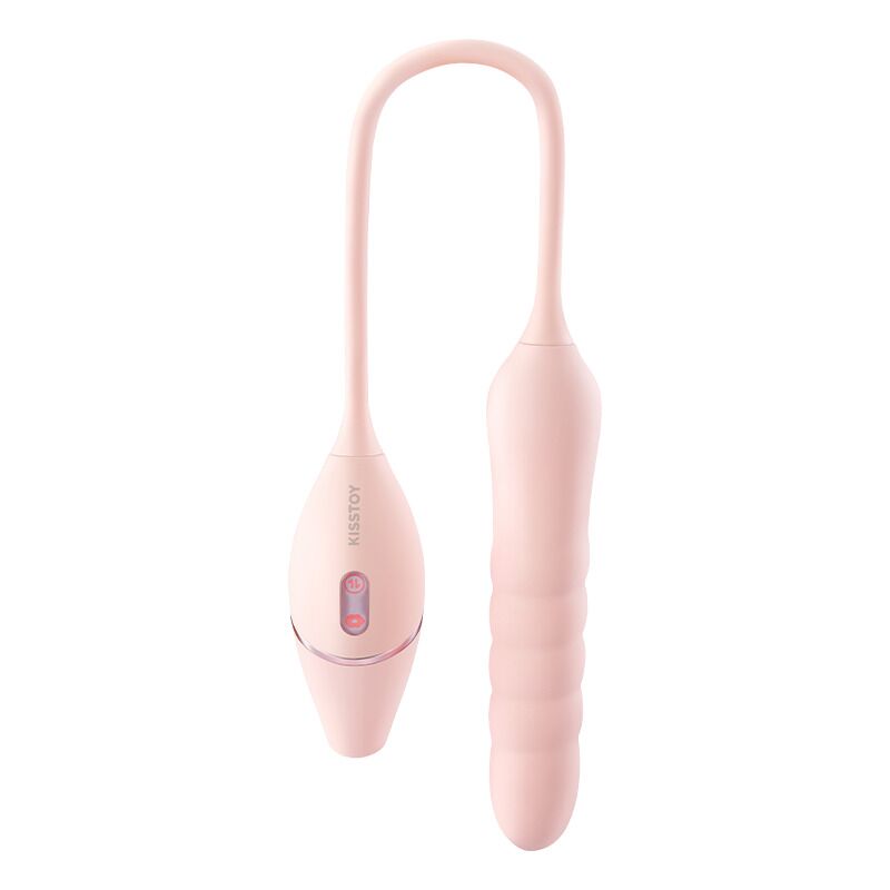 Пульсатор з вакуумним стимулятором KISSTOY Cathy III Pink, 5 режимів вакууму, 10 режимів пульсації Пульсатор з вакуумним стимулятором KISSTOY Cathy III Pink, 5 режимів вакууму, 10 режимів пульсації