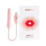 Пульсатор з вакуумним стимулятором KISSTOY Cathy III Pink, 5 режимів вакууму, 10 режимів пульсації