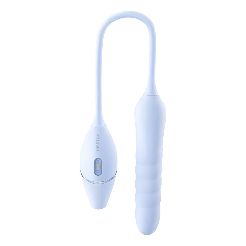 Пульсатор з вакуумним стимулятором KISSTOY Cathy III Light Blue, 5 режимів вакууму, 10 режимів пульсації Пульсатор з вакуумним стимулятором KISSTOY Cathy III Light Blue, 5 режимів вакууму, 10 режимів пульсації