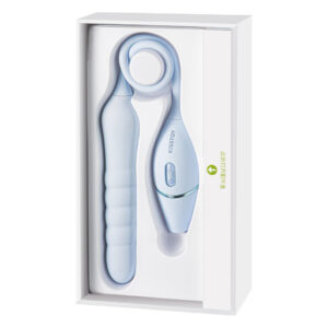 Пульсатор з вакуумним стимулятором KISSTOY Cathy III Light Blue, 5 режимів вакууму, 10 режимів пульсації