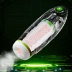 Смарт-мастурбатор BANANASOME ROCKET X7, вібрації, стискання, імітація фрикцій, підігрів