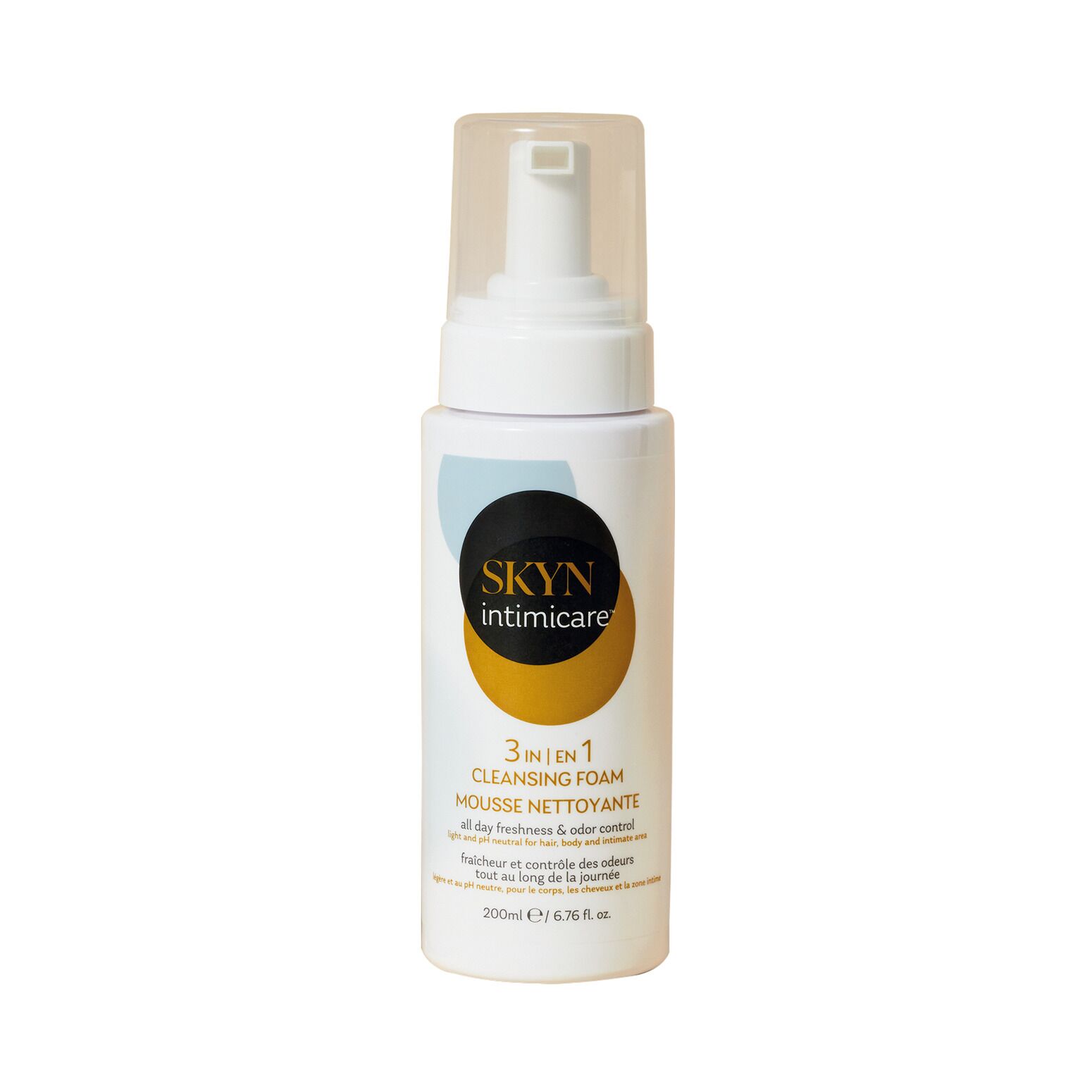 Піна для інтимного догляду SKYN Intimicare 3 in 1 Cleansing Foam 200 мл, освіжальна, нейтральний pH Піна для інтимного догляду SKYN Intimicare 3 in 1 Cleansing Foam 200 мл, освіжальна, нейтральний pH