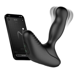 Смарт-масажер простати Nexus Revo Stealth with APP, вібрація+ротація, пульт ДУ, до 10 годин роботи