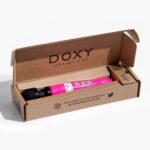 Вібромасажер DOXY Die Cast 3R Hot Pink, перезаряджуваний, металевий корпус