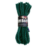Джутова мотузка для шибарі Feral Feelings Shibari Rope, 8 м зелена