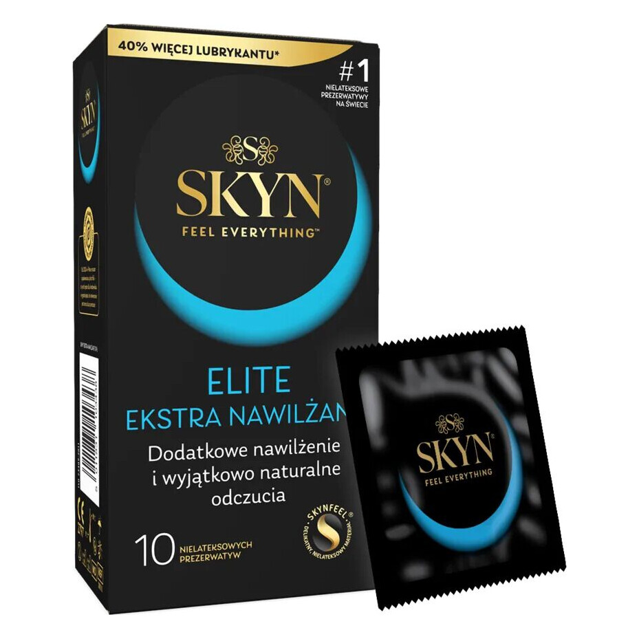 Безлатексні преміум-презервативи SKYN Elite Extra Lubricated 10 шт Безлатексні преміум-презервативи SKYN Elite Extra Lubricated 10 шт