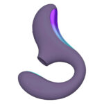Кліторально-вагінальний звуковий стимулятор LELO Enigma Double Sonic Cyber Purple
