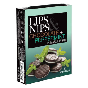 Подарунковий набір Sensuva Lips & Nips Pleasure Kit - Chocolate Peppermint 2 x 4г